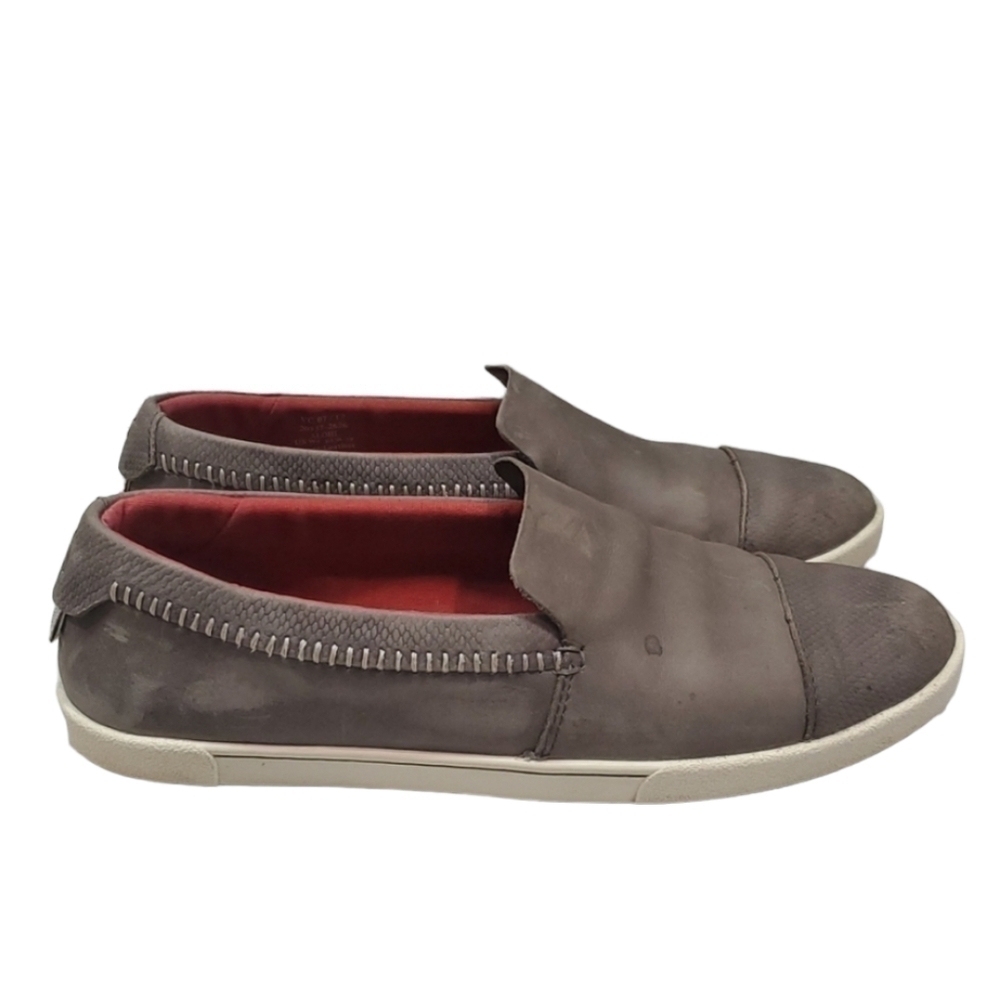 Olukai Womens Alohi Leather Loafer Slip on shoes sz 8